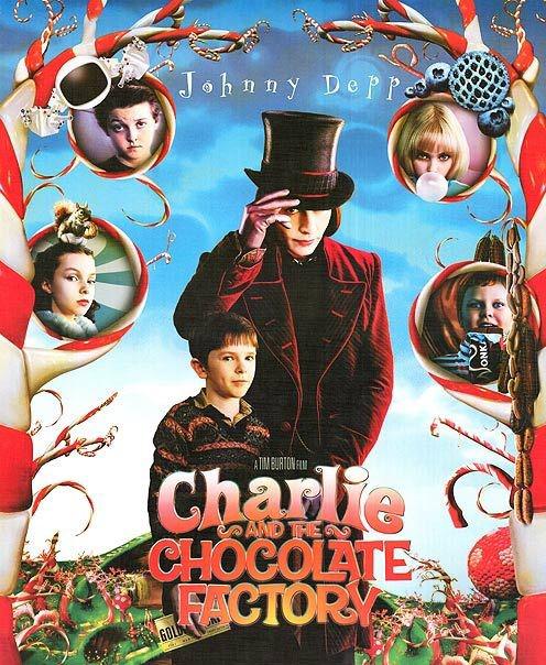 Póster de la película Charlie y la fábrica de chocolate (2005) $!Póster de la película Charlie y la fábrica de chocolate (2005)