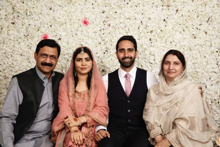 FOTOS: El soñado casamiento de la premio Nobel Malala Yousafzai con apasionado del cricket $!FOTOS: El soñado casamiento de la premio Nobel Malala Yousafzai con apasionado del cricket