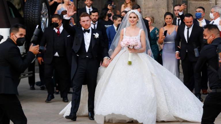 Las fotos de la lujosa boda del boxeador “Canelo”Álvarez y la modelo Fernanda Gómez Las fotos de la lujosa boda del boxeador “Canelo”Álvarez y la modelo Fernanda Gómez