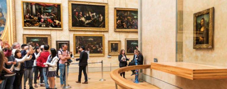 $!La Mona Lisa en el Louvre